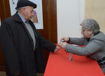 Azerbaijani parliamentary election kicks off. Baku, Azerbaijan, Nov.01, 2015